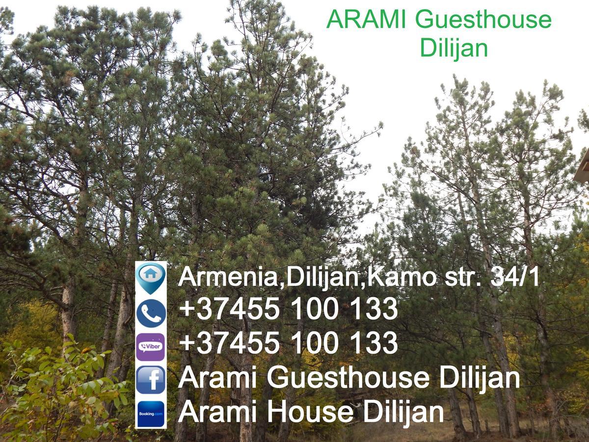 Arami Guest House Dilijan Eksteriør bilde